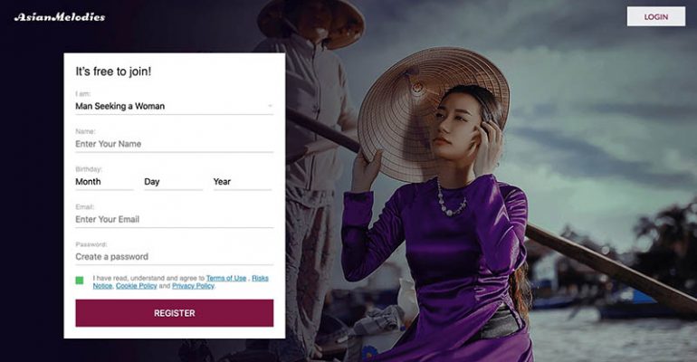asianmelodies registration