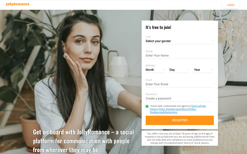 JollyRomance Site Review