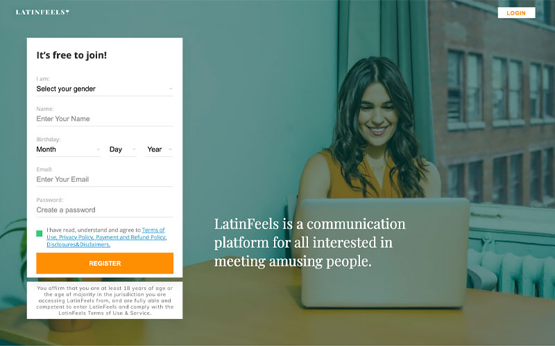 LatinFeels Site Review