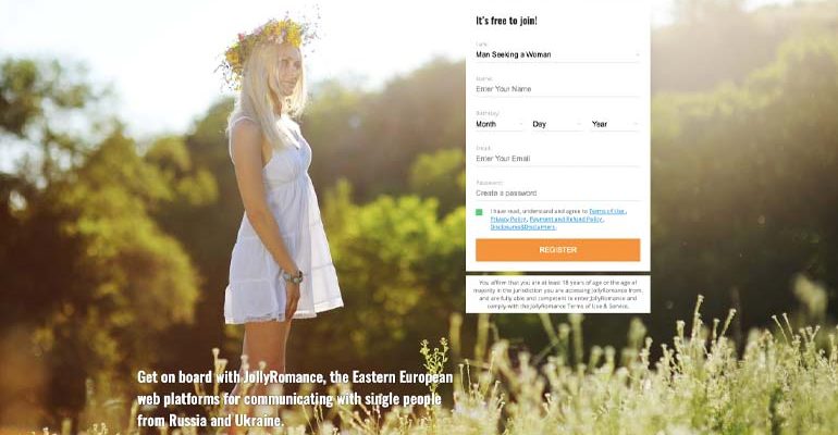 jollyromance registration