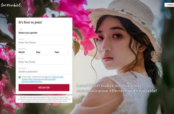 LoverWhirl Site Review